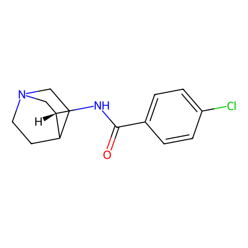 PNU-282987 free base structure