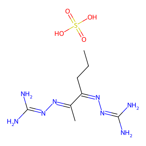 N'',N'''''-(2Z,3E)-2,3-Hexanediylidenedicarbonohydrazonic di structure