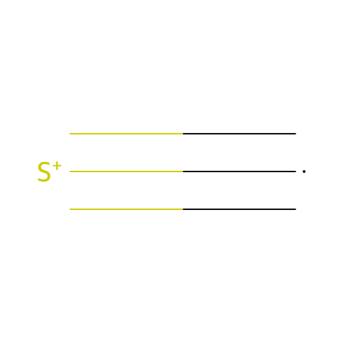 Carbon sulfide (CS), ion(1+) structure