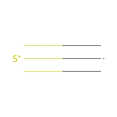 一硫化碳阳离子(1+) structure