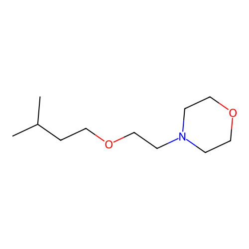 4-[2-(3-Methylbutoxy)ethyl]morpholine structure