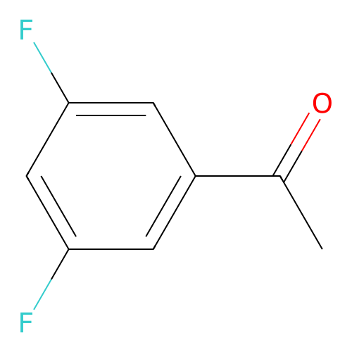 3',5'-Difluoroacetophenone structure