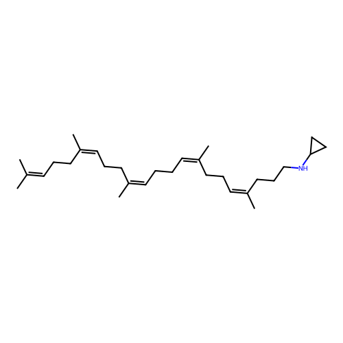 Trisnorsqualene CA structure