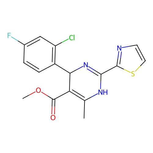 C16H13ClFN3O2S structure