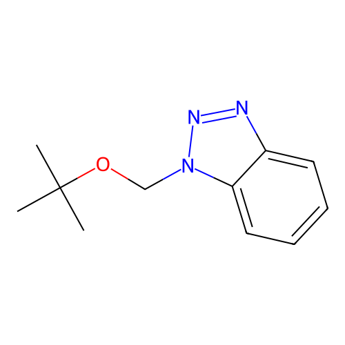 1-(tert-butoxymethyl)-1H-1,2,3-benzotriazole structure