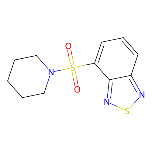 4-(Piperidine-1-sulfonyl)-2,1,3-benzothiadiazole structure