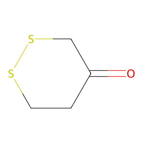 1,2-Dithian-4-one structure