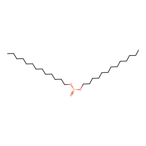 Phosphonic acid, ditridecyl ester structure