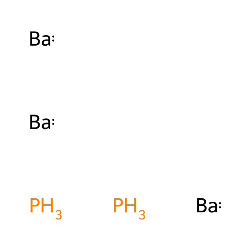 Barium phosphide (Ba3P2) structure