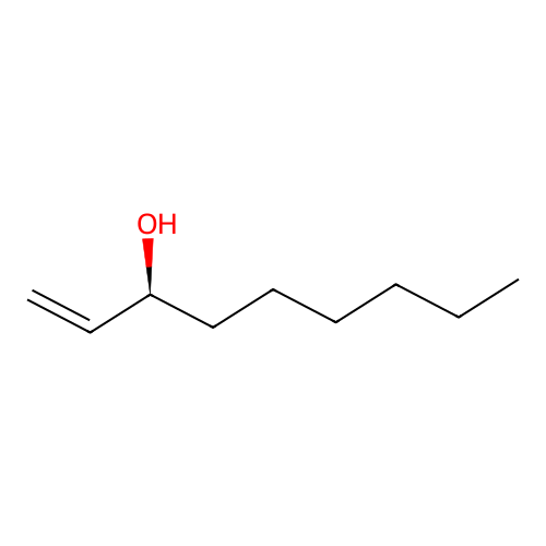 1-Nonen-3-ol, (3S)- structure