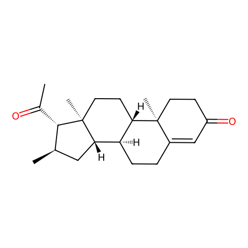 16-Methylprogesterone structure