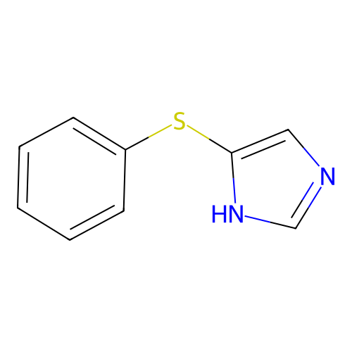 5-phenylsulfanyl-1H-imidazole structure