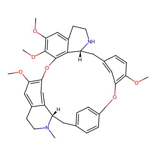 (+)-2-Norisotetrandrine structure