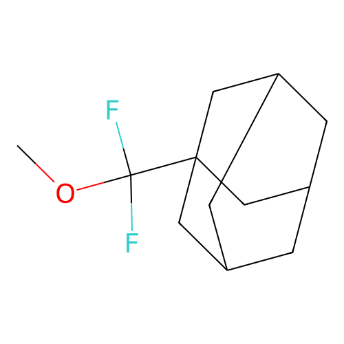 1-(Difluoro(methoxy)methyl)adamantane structure