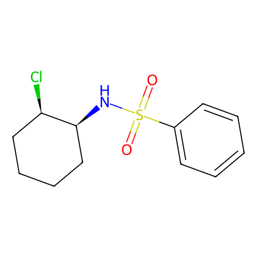 N-[(1S,2R)-2-氯环己基]苯磺酰胺 structure