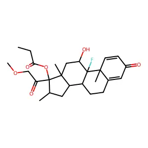 Amelometasone structure