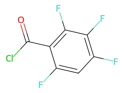 2,3,4,6-Tetrafluorobenzoyl chloride structure