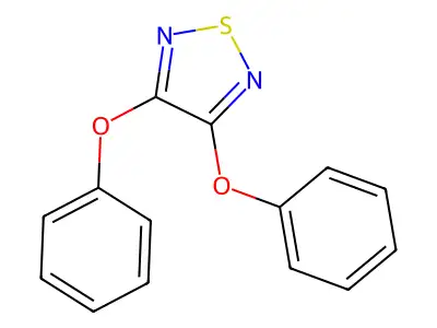 3,4-Diphenoxy-1,2,5-thiadiazole structure