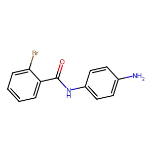 N-(4-aminophenyl)-2-bromobenzamide structure