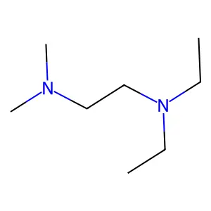 1,2-乙二胺N1,N1-二乙基-N2,N2-二甲基 structure