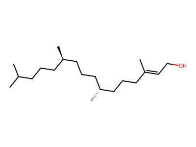 叶绿醇 structure
