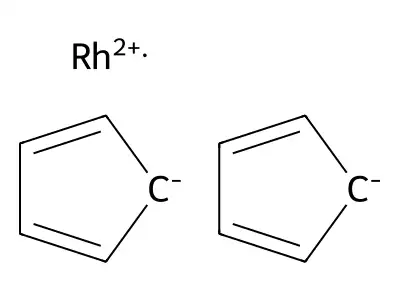 二茂铑 structure