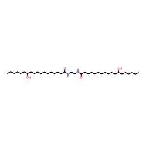 N,N'-亚乙基双-12-羟硬脂酰胺 structure