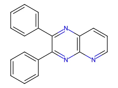2,3-Diphenylpyrido[2,3-b]pyrazine structure