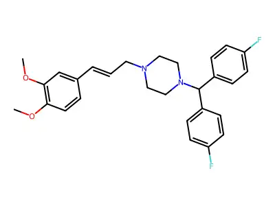 (e/z)-Trelnarizine structure