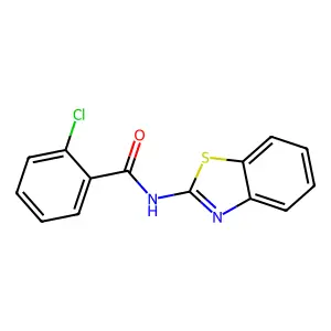 N-(1,3-Benzothiazol-2-YL)-2-chlorobenzamide structure