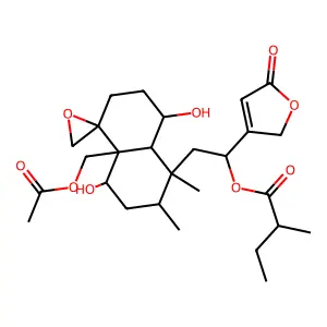Ajugamarin E 2 structure