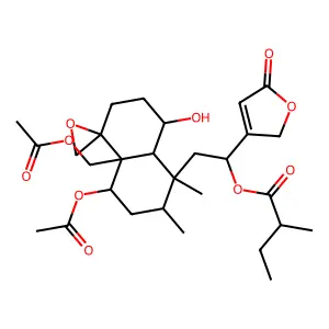 Ajugamarin E 3 structure