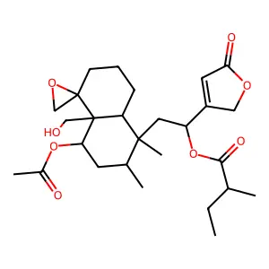 Ajugamarin F 2 structure