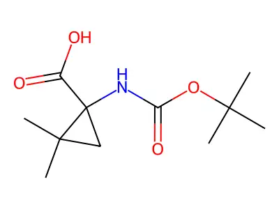 N-Boc-2,3-methanovaline structure