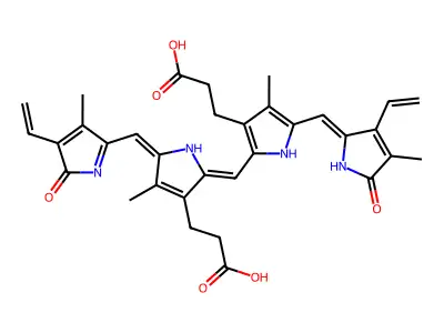 Biliverdin structure