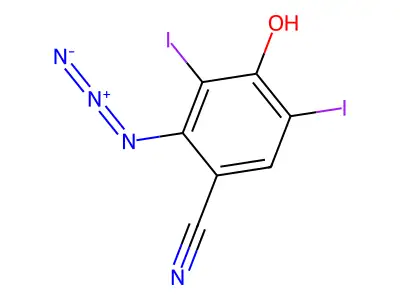 Azidoioxynil structure
