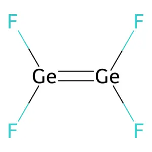 四氟化二锗 structure