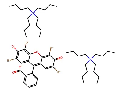 2-(2,4,5,7-Tetrabromo-3-oxido-6-oxoxanthen-9-yl)benzoate structure