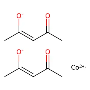 C10H14CoO4 structure