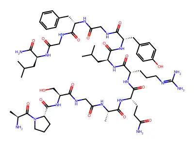 Allatostatin 1 structure