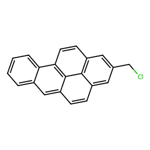 2-(Chloromethyl)benzo(a)pyrene structure