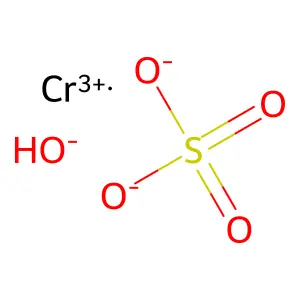 碱式硫酸铬 structure