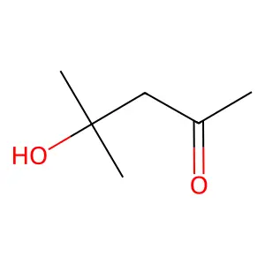 二丙酮醇 structure
