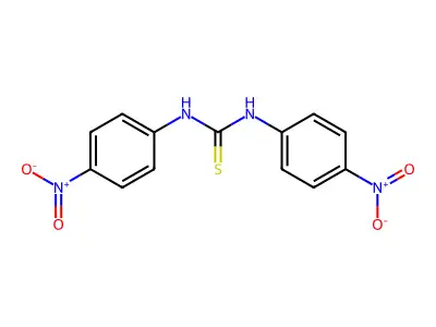 N,N'-Bis(4-nitrophenyl)thiourea structure