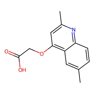 (2-溴苯氧基)乙酸 structure