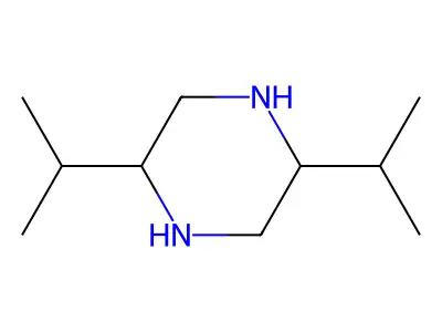 2,5-Diisopropylpiperazine structure
