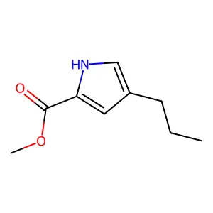 methyl 4-propyl-1H-pyrrole-2-carboxylate structure