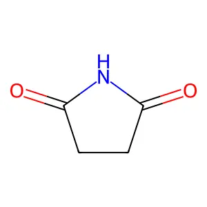 丁二酰胺 structure