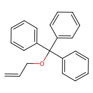 烯丙基三苯甲基醚 structure