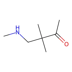 3,3-Dimethyl-4-methylamino-butan-2-one structure
